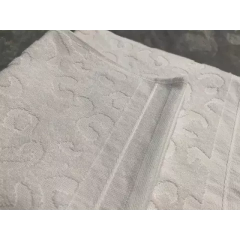 Махровое полотенце Sofi De Marko “Tiger” (белое), 50x90