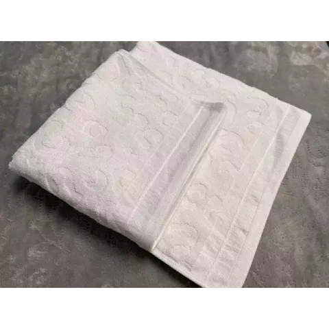 Махровое полотенце Sofi De Marko “Tiger” (белое), 50x90