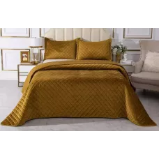 Покрывало Sofi De Marko “Натаниэль” (горчичный), 160x220