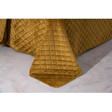 Покрывало Sofi De Marko “Натаниэль” (горчичный), 160x220