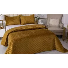 Покрывало Sofi De Marko “Натаниэль” (горчичный), 160x220