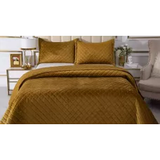 Покрывало Sofi De Marko “Натаниэль” (горчичный), 160x220