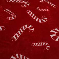 Плед Sofi de Marko “Christmas Candy” (красный), 150×200
