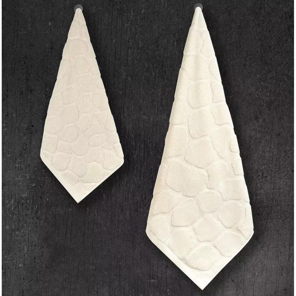 Махровое полотенце Sofi De Marko “Mari” (крем), 30x50