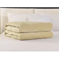 Двустороннее одеяло евро макси Sofi De Marko «Монако» олива (велюр-сатин) 220х240