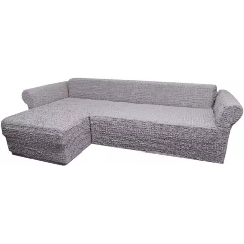 Чехлы на угловой диван с оттоманкой