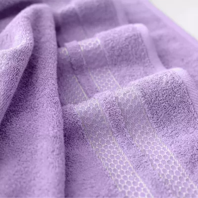 Махровое банное полотенце Verossa “Reticolo” (лаванда), 70х140