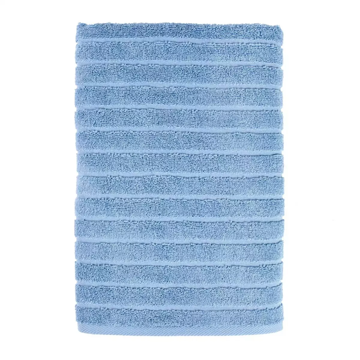 Махровое полотенце для рук Волшебная ночь ”Wave” (Пудровый голубой), 33х50