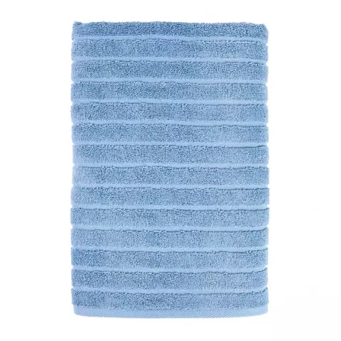 Махровое полотенце для рук Волшебная ночь ”Wave” (Пудровый голубой), 33х50