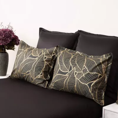 Комплект постельного белья Sofi de Marko “Беверли" (черный), евро