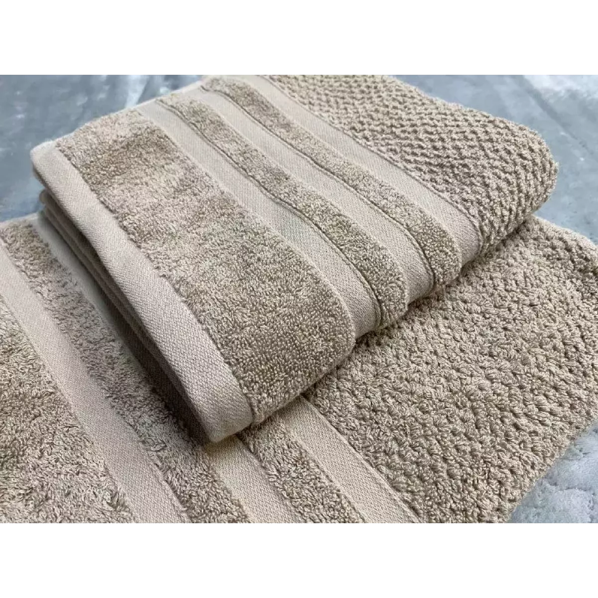 Махровое полотенце Sofi De Marko “Norman” (беж), 70x140