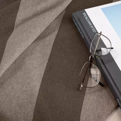 Скатерть Волшебная ночь “Рогожка” (зебра-капучино), 165x200