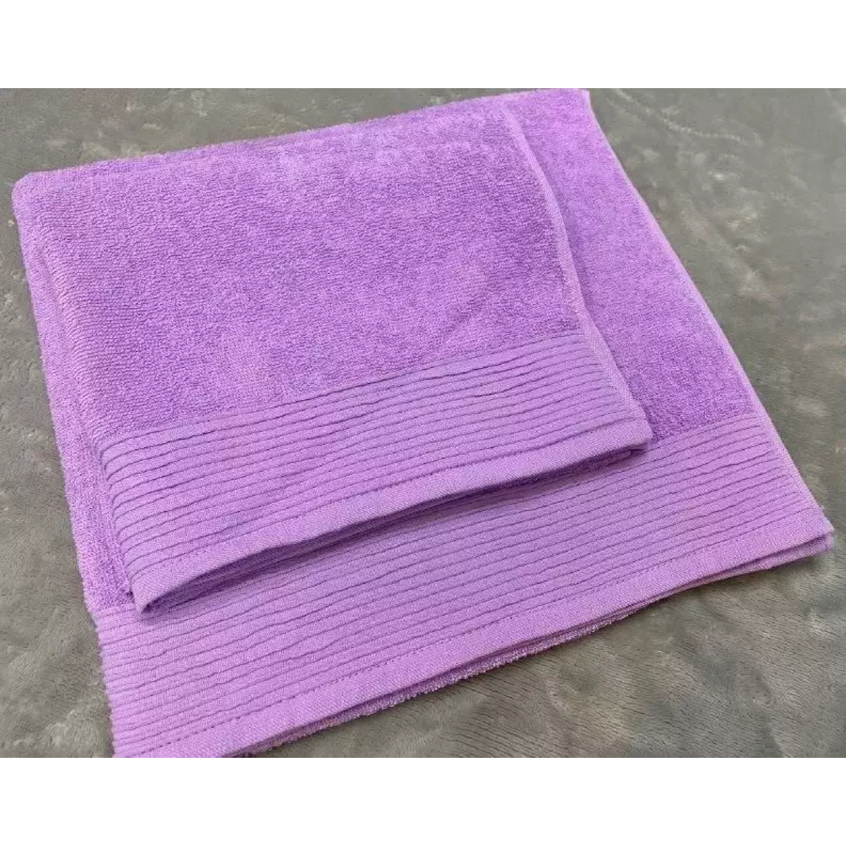 Махровое полотенце Самойловский текстиль “Палитра” (аметистовый), 70х130