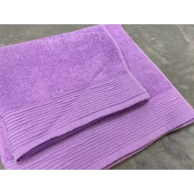 Махровое полотенце Самойловский текстиль “Палитра” (аметистовый), 70х130