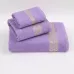 Комплект махровых полотенец Comfort Life "Блеск" (сирень) 70х130, 50х80 и 30х60