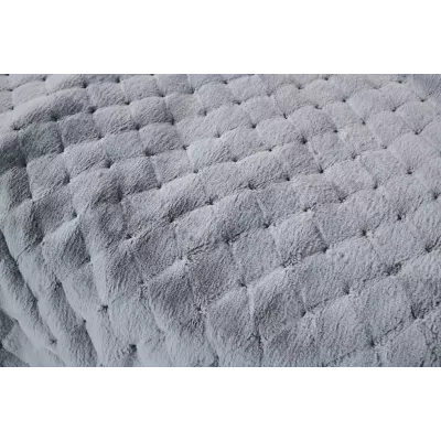 Плед-покрывало Sofi de Marko “Бернард” (светло-серый), 220x240