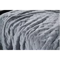 Плед-покрывало Sofi de Marko “Бернард” (светло-серый), 220x240