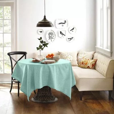 Скатерть Волшебная ночь “Рогожка” (бирюза), 165x200