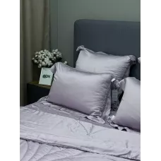 Комплект с одеялом KAZANOV.A Тенсель "Laura" (лаванда жемчуг), евро