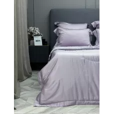 Комплект с одеялом KAZANOV.A Тенсель "Laura" (лаванда жемчуг), евро