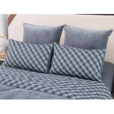 Комплект с одеялами Sofi De Marko “Роберто” №11 (сатин-велюр), семейный