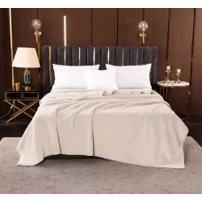 Плед меховой Sofi de Marko “Аурелия” (светло-бежевый), 160x220