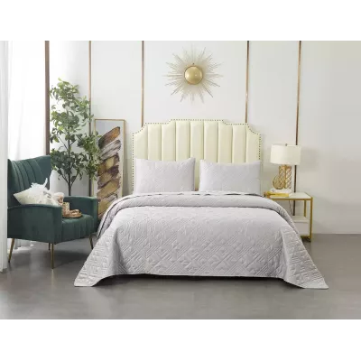 Покрывало Sofi De Marko “Себастьян” (серое), 230x250