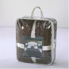 Плед-покрывало Sofi De Marko “Аврил” (шоколад), 220x240