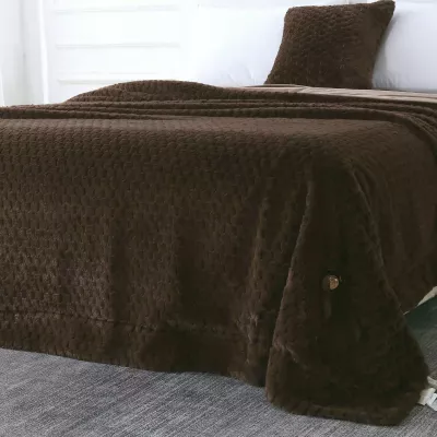 Плед-покрывало Sofi De Marko “Аврил” (шоколад), 220x240