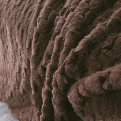 Плед-покрывало Sofi De Marko “Аврил” (шоколад), 220x240