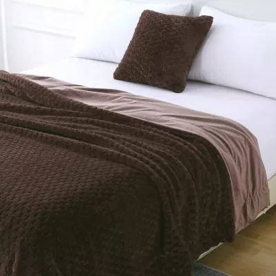 Плед-покрывало Sofi De Marko “Аврил” (шоколад), 220x240