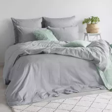 Комплект постельного белья “Verossa” Melange (silver), двуспальный