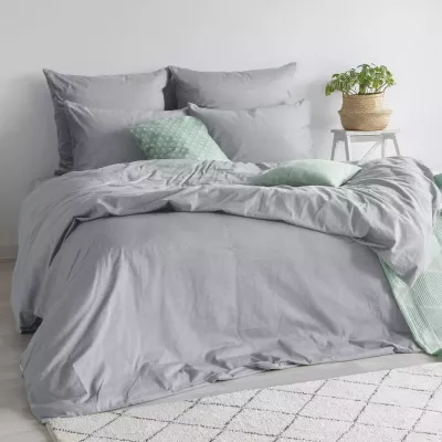 Комплект постельного белья “Verossa” Melange (silver), двуспальный