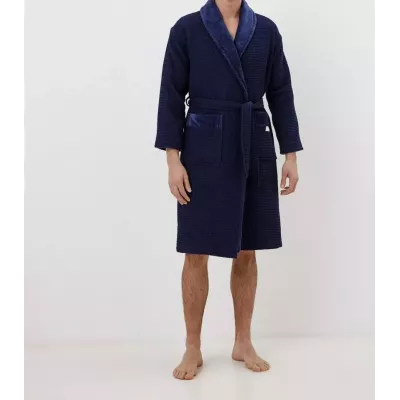 Халат махровый Sofi de Marko “Михаэль” (синий)