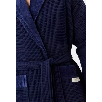 Халат махровый Sofi de Marko “Михаэль” (синий)