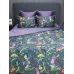 Комплект с одеялами KAZANOV.A "Колибри" аметист графит (тенсель/египетский хлопок), семейный