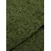 Чехол на угловой диван и кресло Жаккард зеленый