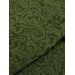Чехол на угловой диван и кресло Жаккард зеленый