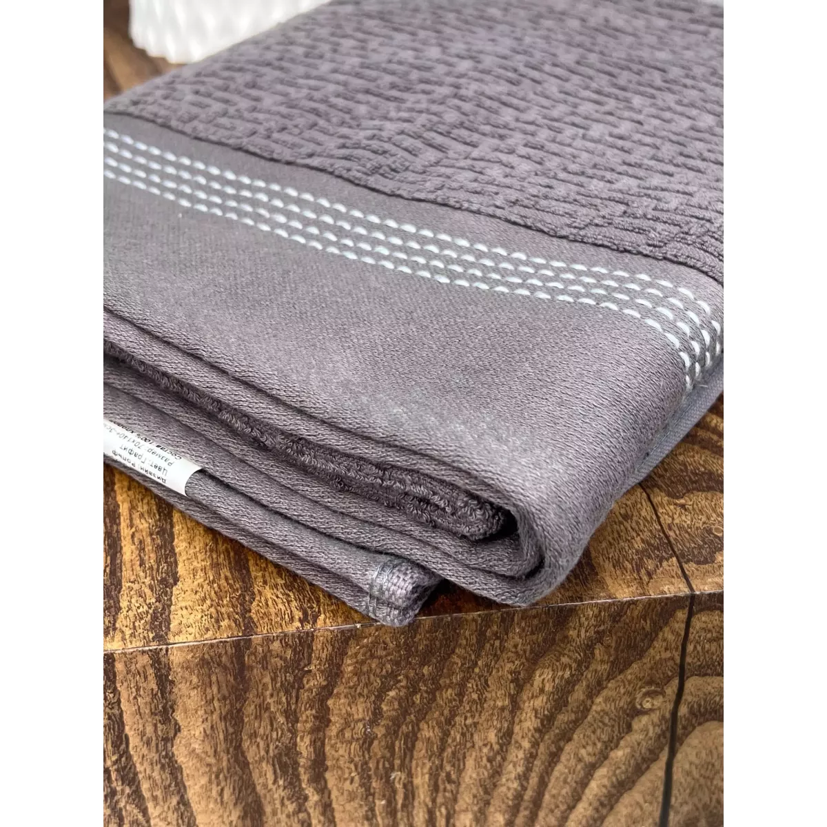 Махровое полотенце Comfort Life “Рольф” (графит), 70×140