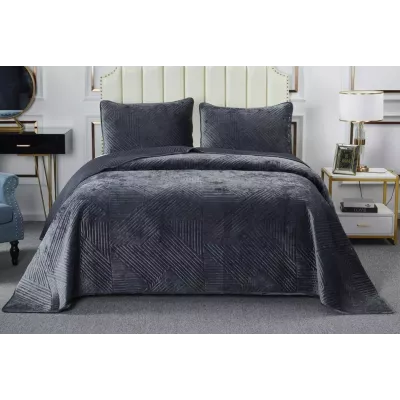 Покрывало Sofi De Marko “Патрисия” (антрацит), 240x260