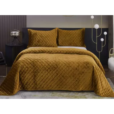 Покрывало Sofi De Marko “Натаниэль” (горчичный), 240x260