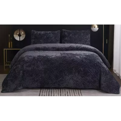 Покрывало Sofi De Marko “Селена” (антрацит), 160x220