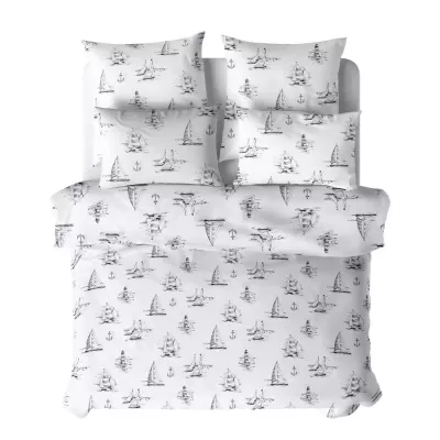 Комплект постельного белья Verossa Сатин "Regatta gray", двуспальный