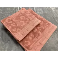 Махровое полотенце Sofi De Marko “Tiger” (чайная роза), 70x140