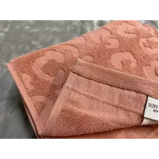 Махровое полотенце Sofi De Marko “Tiger” (чайная роза), 70x140