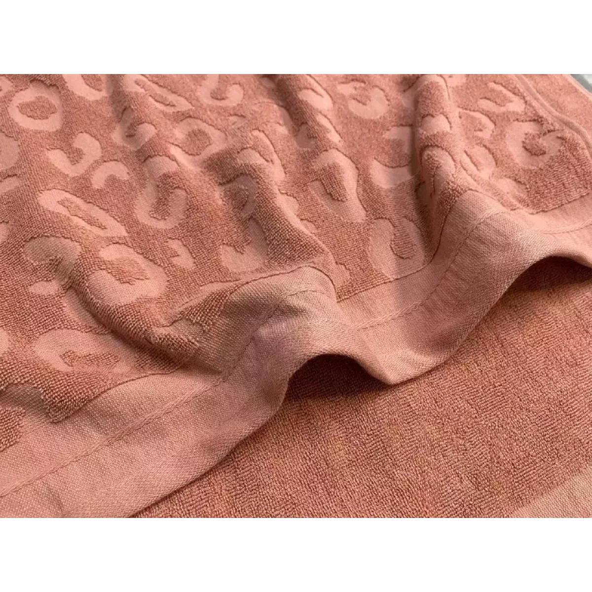 Махровое полотенце Sofi De Marko “Tiger” (чайная роза), 50x90