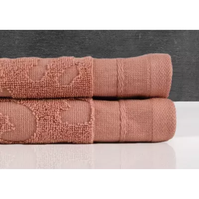 Махровое полотенце Sofi De Marko “Tiger” (чайная роза), 50x90