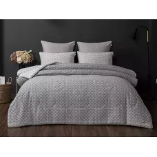 Комплект с одеялом KAZANOV.A Morocco “Кемер” (серебро беж), евро