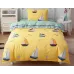 Комплект постельного белья Sofi De Marko “Кораблики” (желтый), 1.5 спальный
