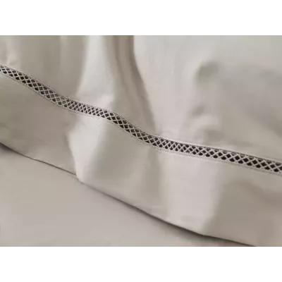 Комплект постельного белья Sofi de Marko "Изольда" (серый) евро